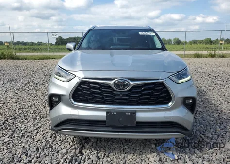 2020 Toyota Highlander Platinum z USA, uszkodzony, nr VIN 5TDFZRBH6LS041547